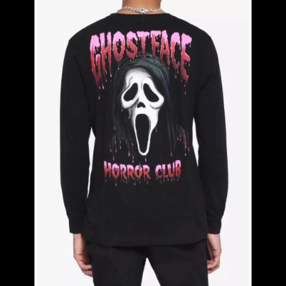 Scream Ghostface Horror Club Long-Sleeve T-Shirt